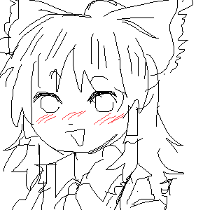 reimu by j reimu by j